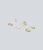 Lot de 6 bagues