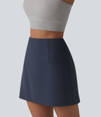 Halara UltraSculpt™ Jupe mini de sport 2-en-1 ventre plat taille haute avec poches