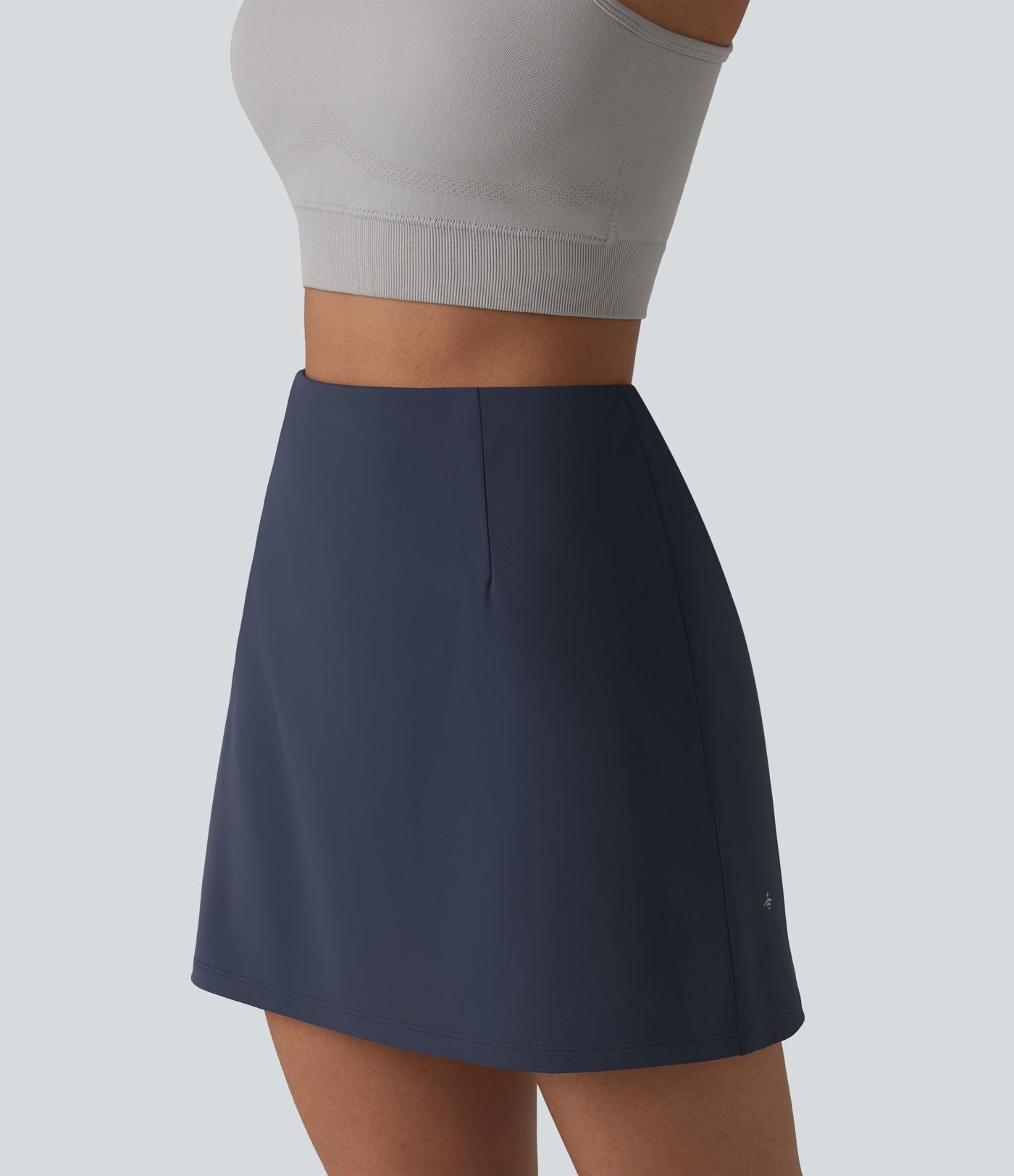 Halara UltraSculpt™ Jupe mini de sport 2-en-1 ventre plat taille haute avec poches