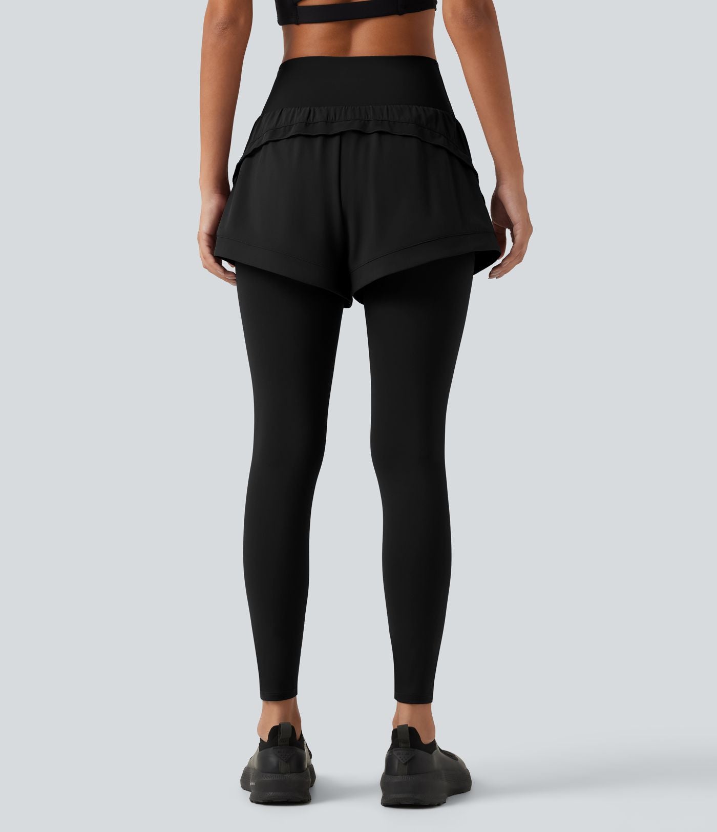 Pantalon de running gaintan2-en-1 Breezeful™ taille haute gainant à séchage rapide avec poches