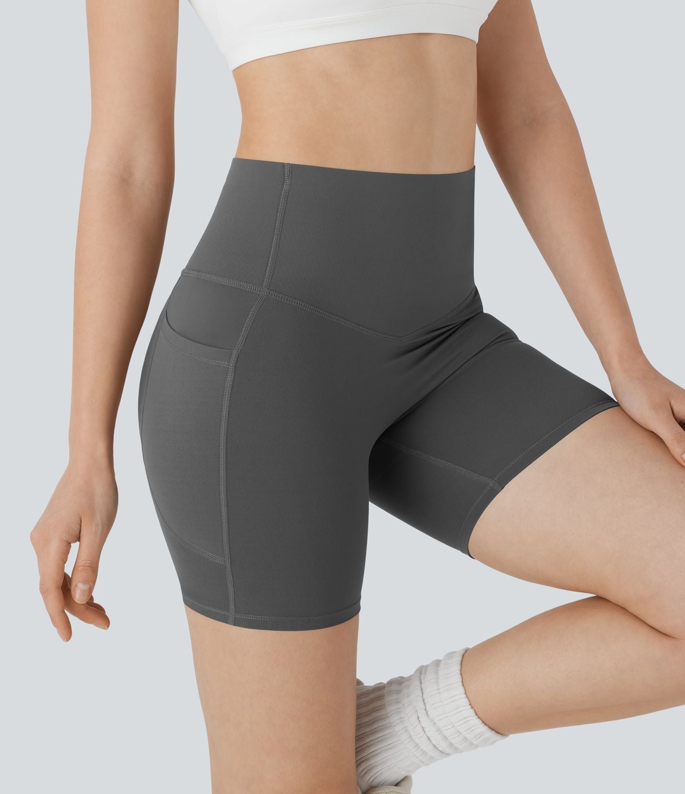 Legging de yoga gainant taille haute avec poches Halara UltraSculpt™