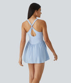 Robe de sport mini 2-en-1 Breezeful™ corset fluide séchage rapide avec poche padel/pickleball A-C