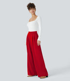 Pantalon de travail Halara Flex™ ample taille haute avec poches