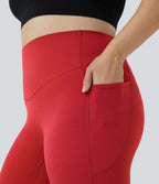 Legging d'entraînement gainant taille haute grande taille avec poches Halara UltraSculpt™