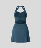 Robe de sport dos nu torsadée A-C