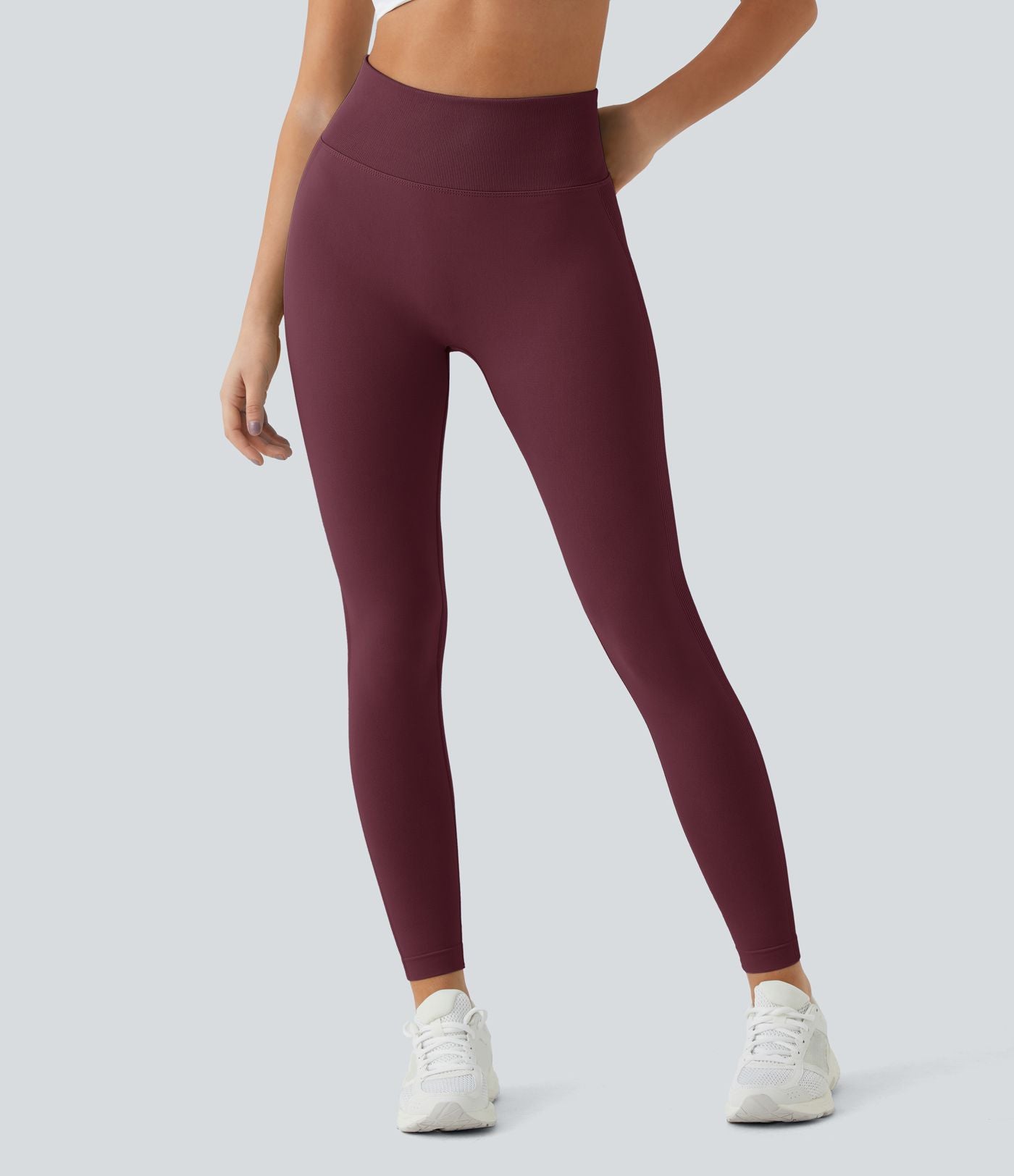 Legging push-up taille haute froncé sans couture OneForm Seamless Flow