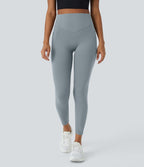Legging d'entraînement gainant galbant taille haute avec effet scrunch et poches Halara UltraSculpt™