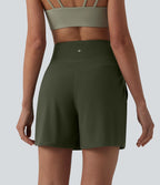 Halara UltraSculpt™ Short yoga gainant taille haute 12,5 cm avec poches