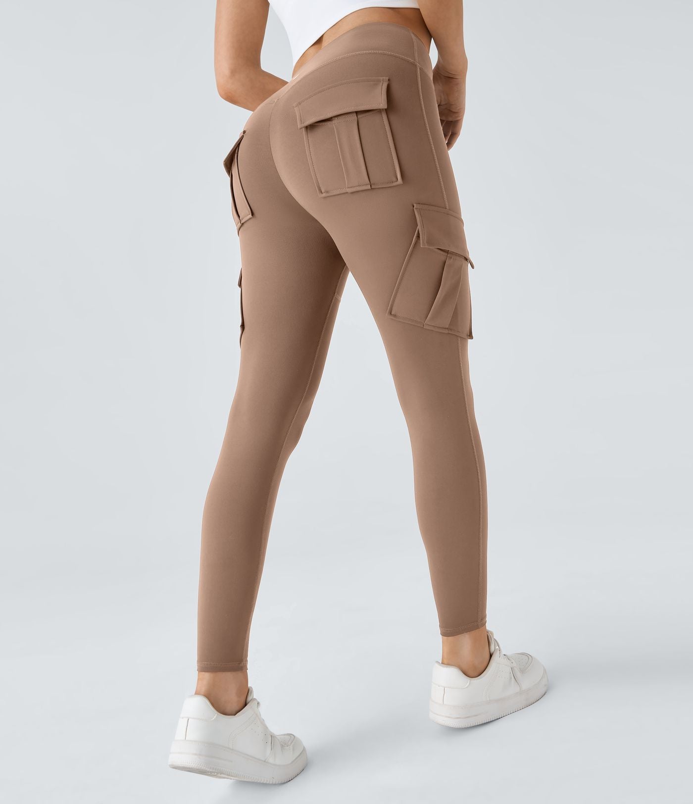Legging yoga ajusté cargo taille haute DayStretch avec poches