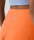 Jupe de tennis mini 2-en-1 quotidienne SoftlyZero™ Airy avec croisement, poche latérale et effet frais InstantCool, Lucid, protection solaire UPF50+