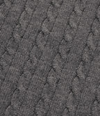 Cardigan long à capuche cordon de serrage manches longues