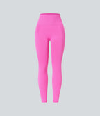 Legging yoga 7/8 taille haute froncé sans couture OneForm Seamless Flow