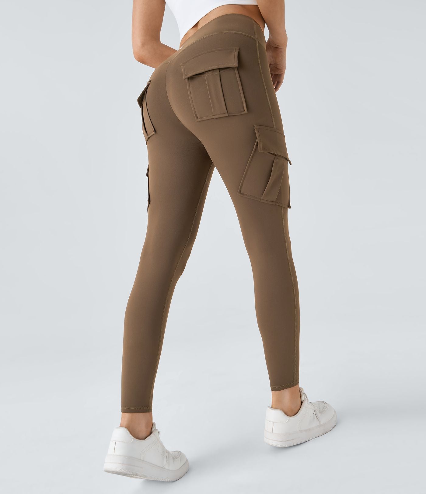 Legging yoga ajusté cargo taille haute DayStretch avec poches