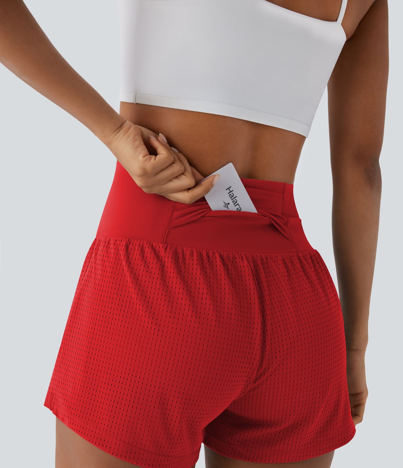 Legging d'entraînement gainant taille haute avec poches Halara UltraSculpt™