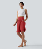 Short resort taille haute gainant séchage rapide avec fentes Breezeful™ et poches