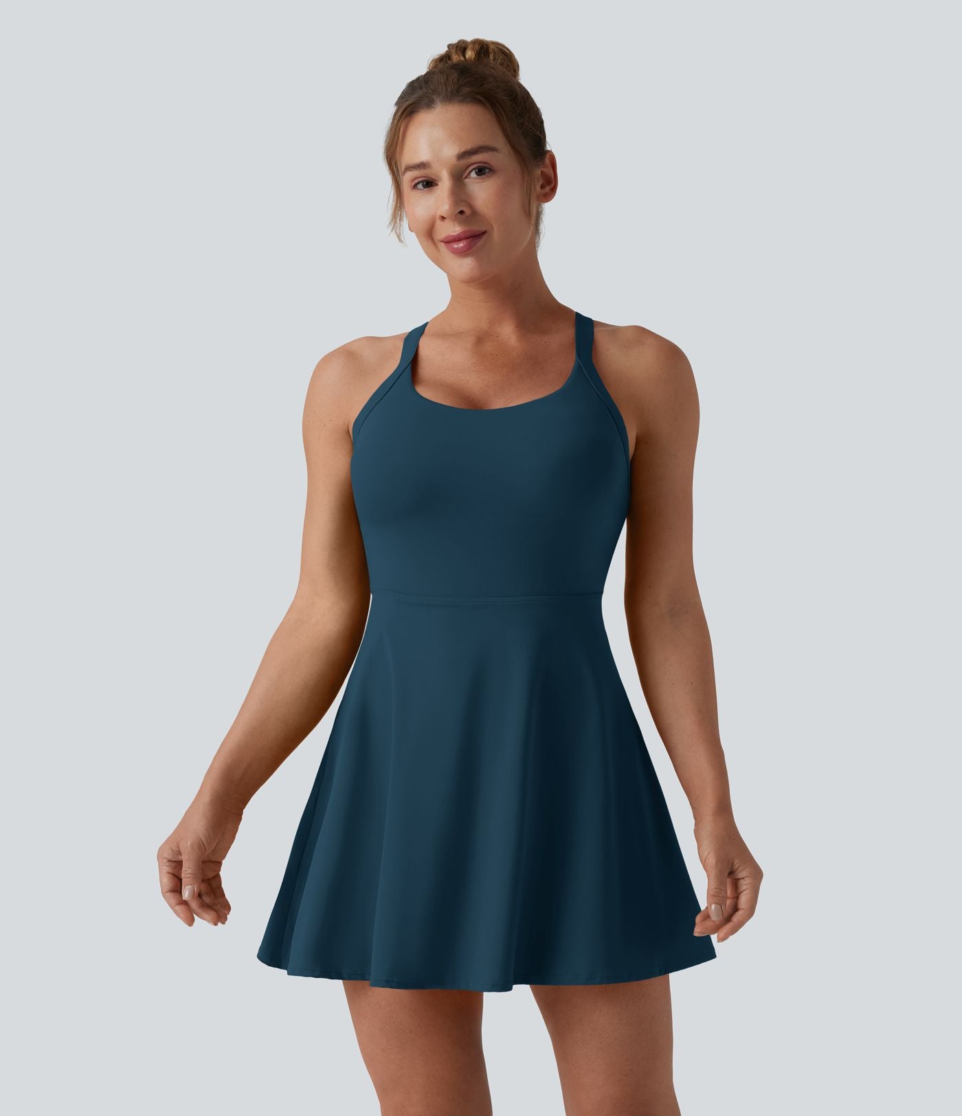 Robe de danse SoftlyZero™ Airy dos nu torsadé effet frais InstantCool, accès facile Easy Peasy, bonnets E-G