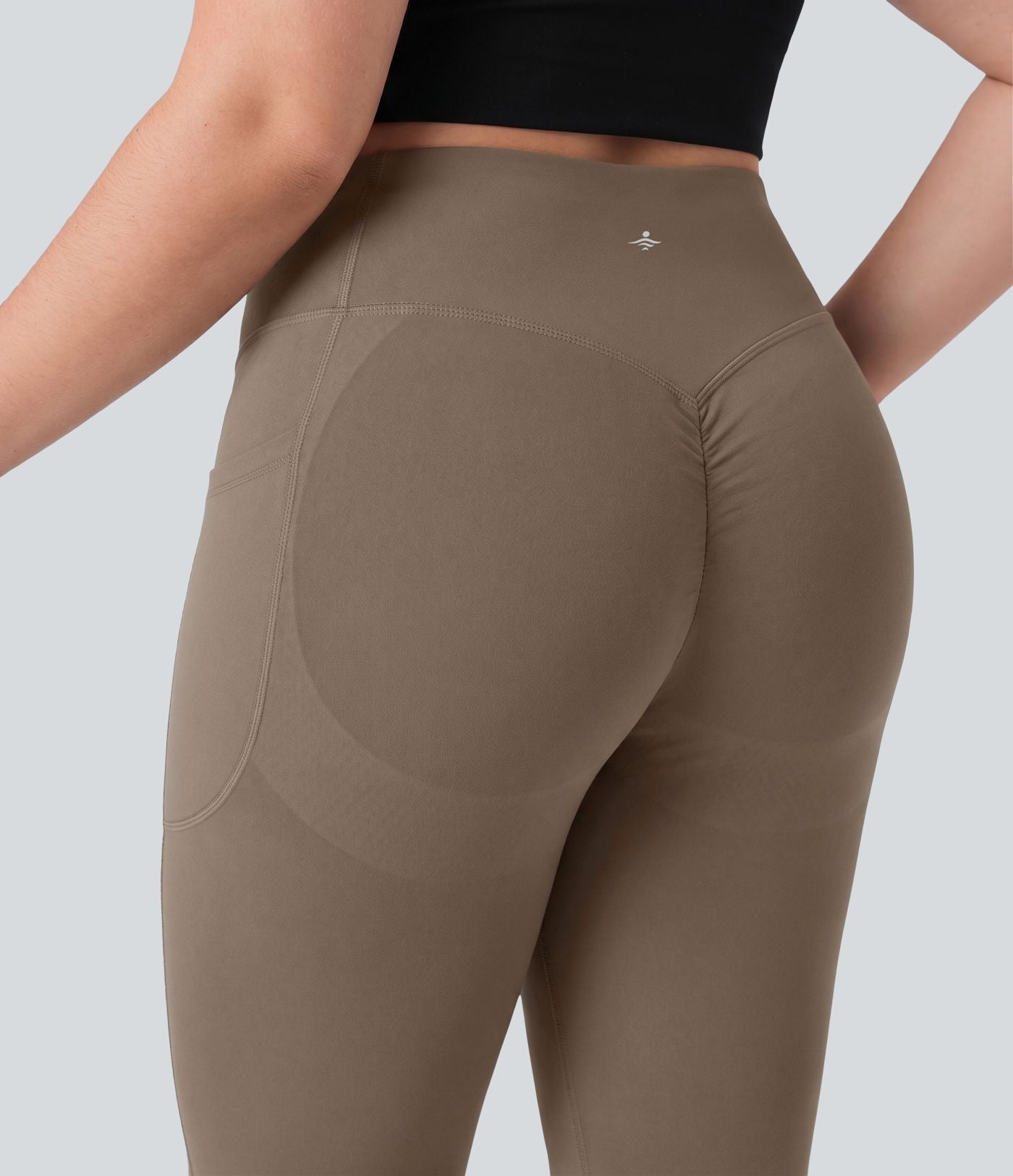 Short cycliste d’entraînement 23cm grande taille Halara UltraSculpt™ taille haute gainant effet liftant fessiers avec poches