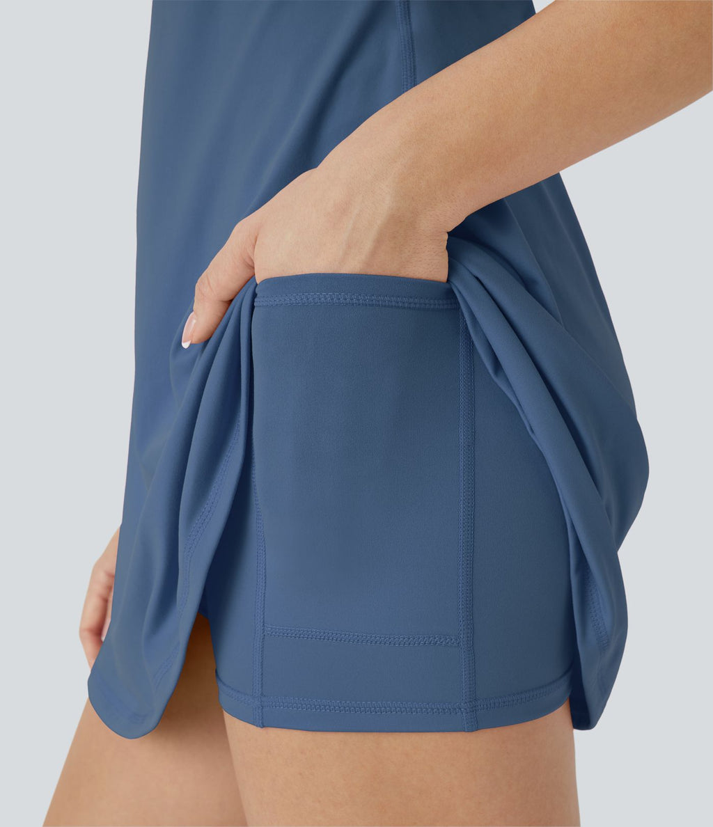 Robe de sport SoftlyZero™ Plush dos nu A-C