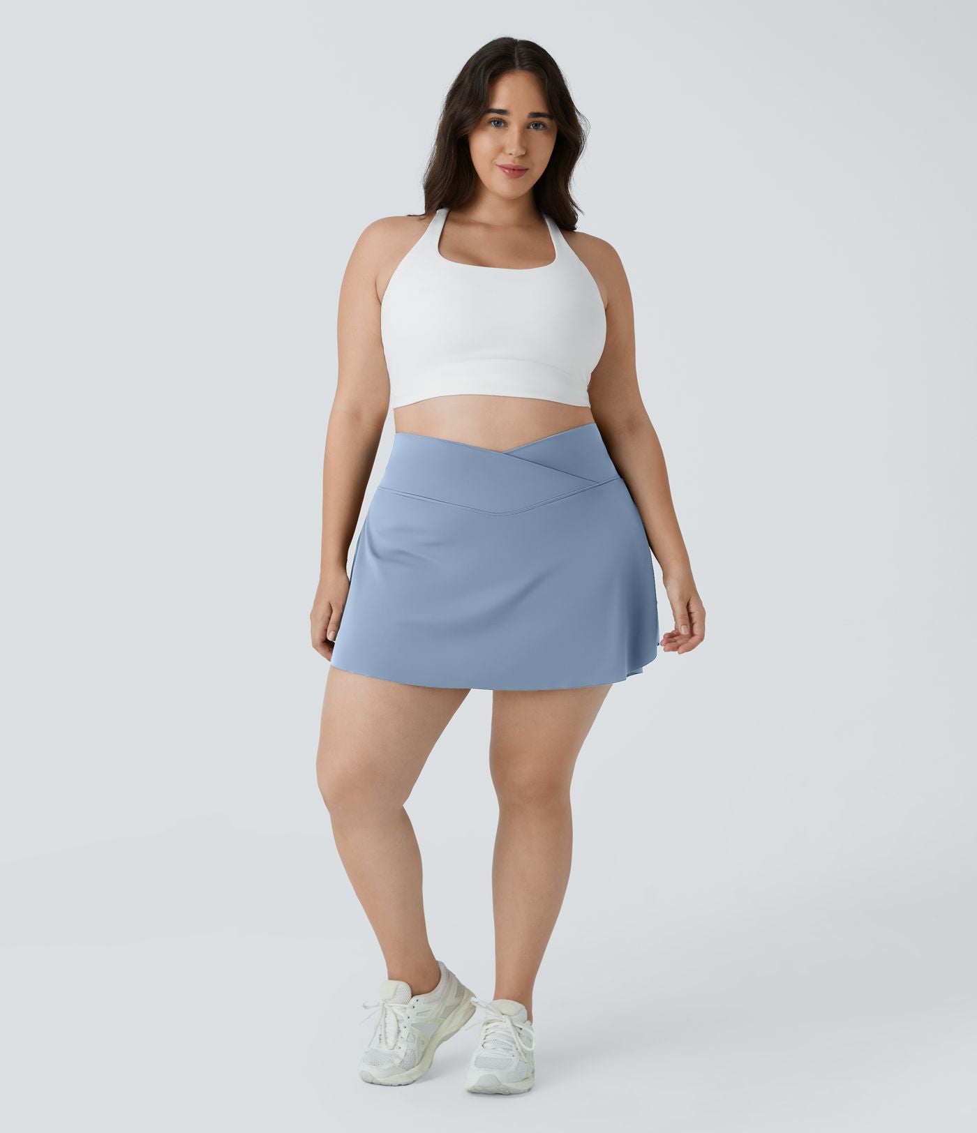Everyday Softlyzero™ Jupe Tennis Airy Crossover 2 en1 Poche Latérale Cool Touch-Lucid Grande Taille