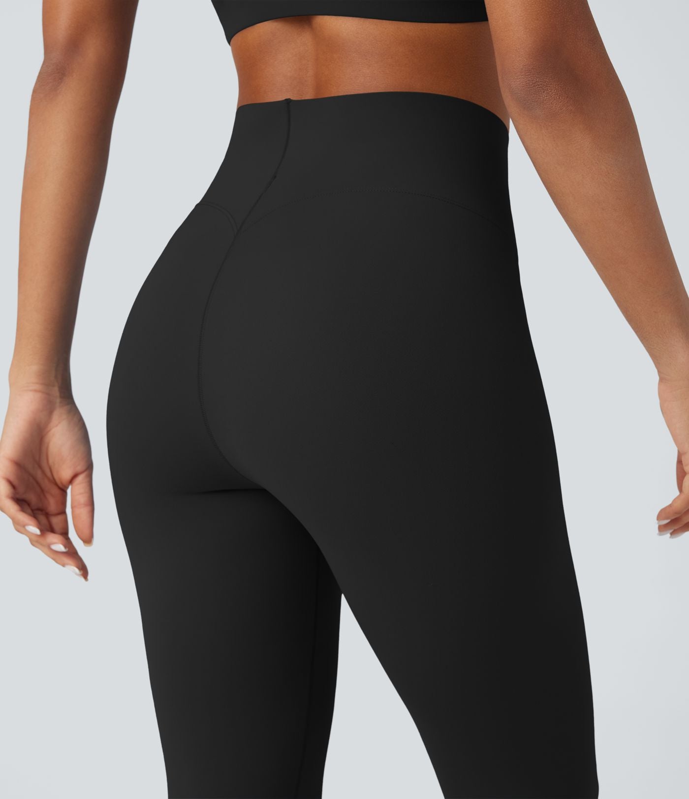 Legging 7/8 d'entraînement gainant taille haute avec ceinture en V Halara UltraSculpt™