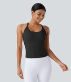 Débardeur yoga SoftlyZero™ Plush à découpes A-D