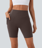 Legging de yoga gainant taille haute chiné à séchage rapide avec poches Halara UltraSculpt™