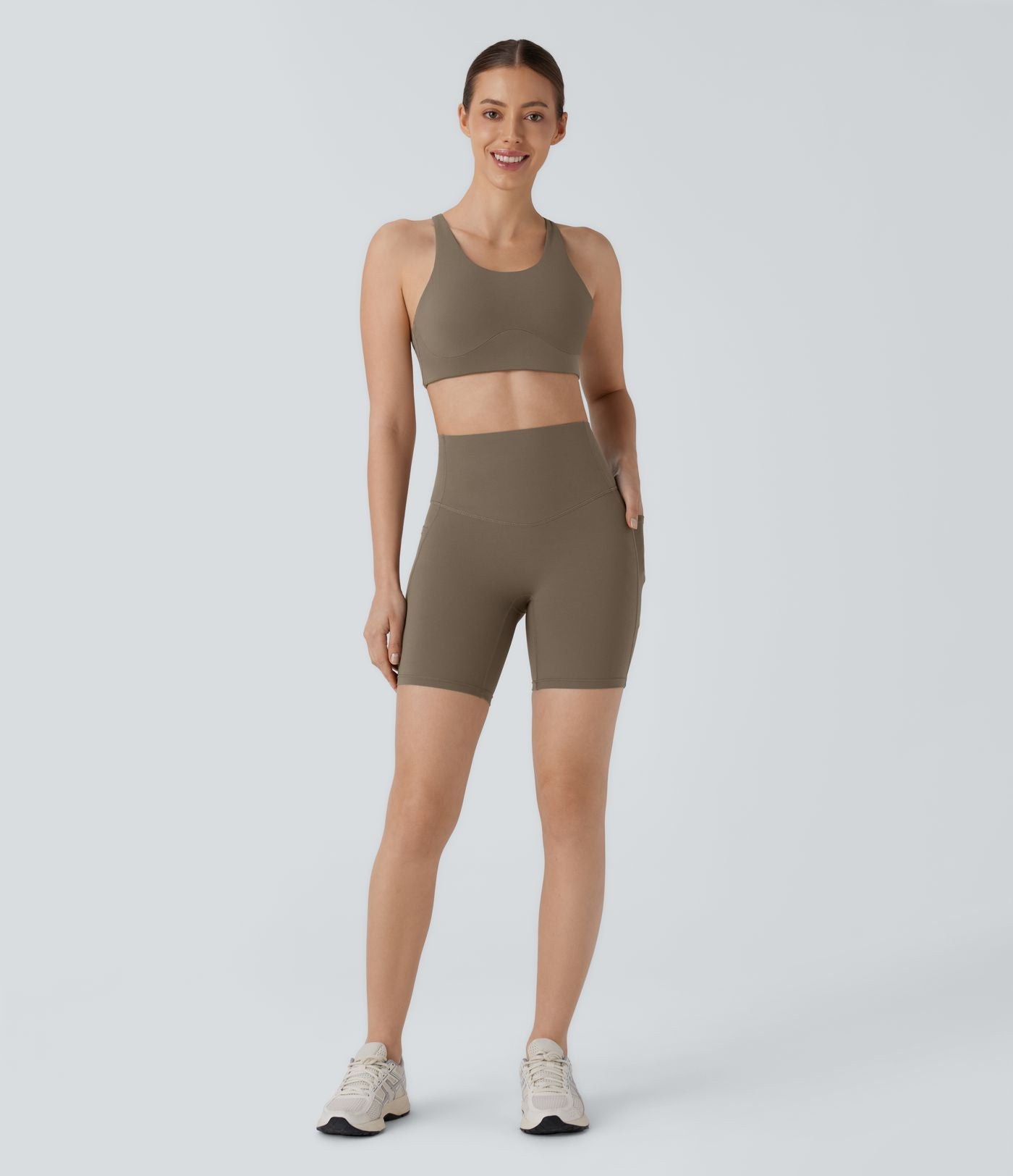 Brassière de sport yoga Halara UltraSculpt™ soutien léger bonnets A-D