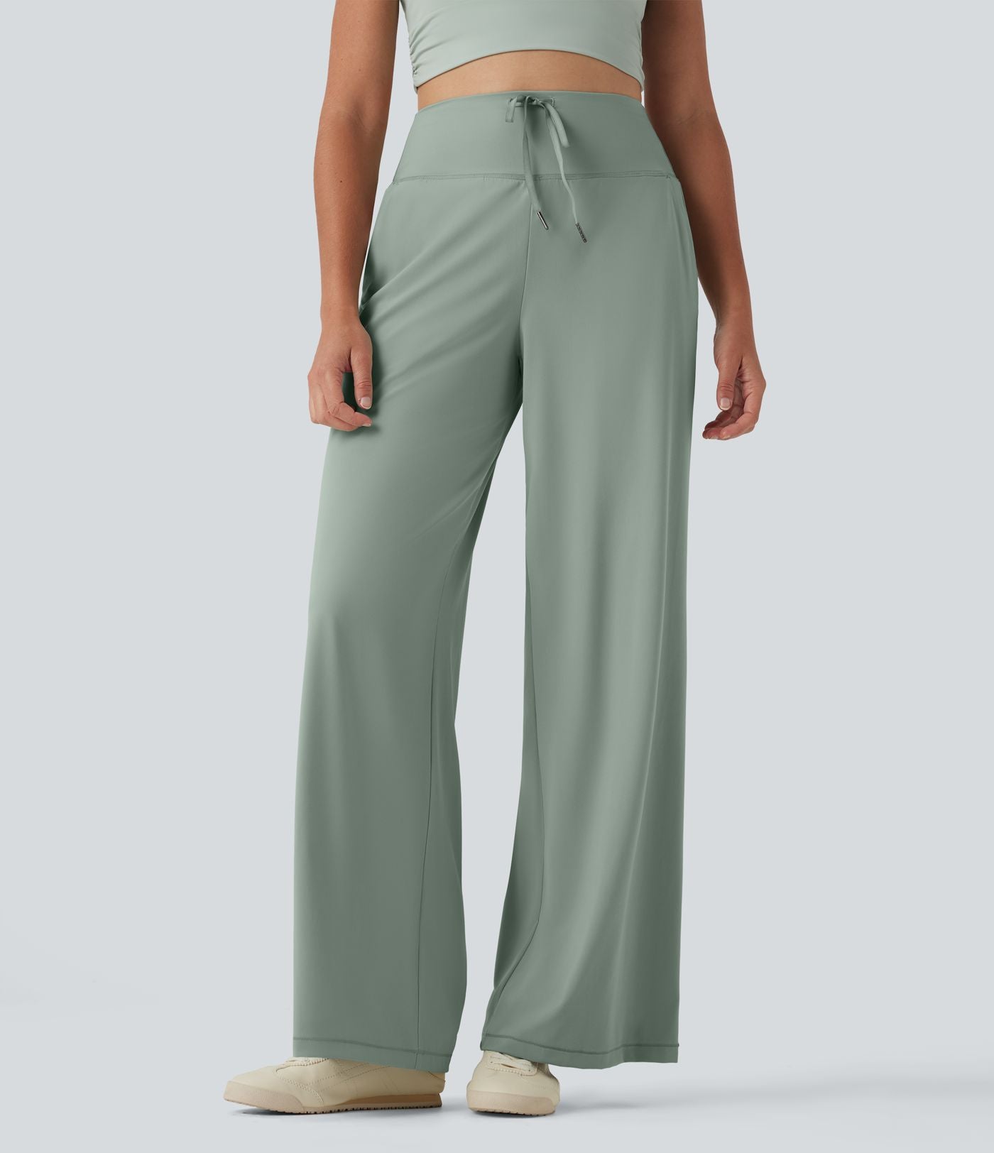 Pantalon de yoga Halara UltraSculpt™ taille haute avec cordon de serrage et poches