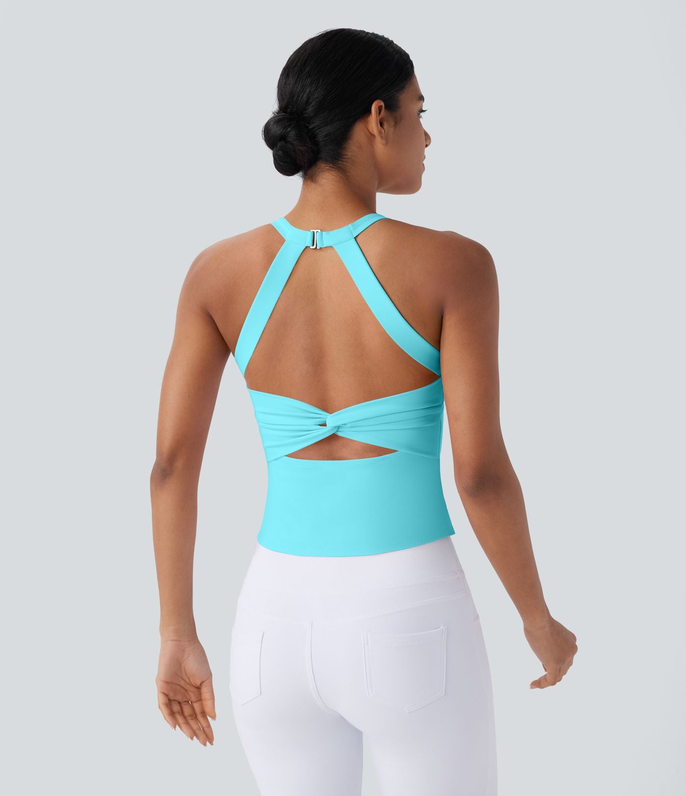 Débardeur yoga SoftlyZero™ Plush à découpes A-D