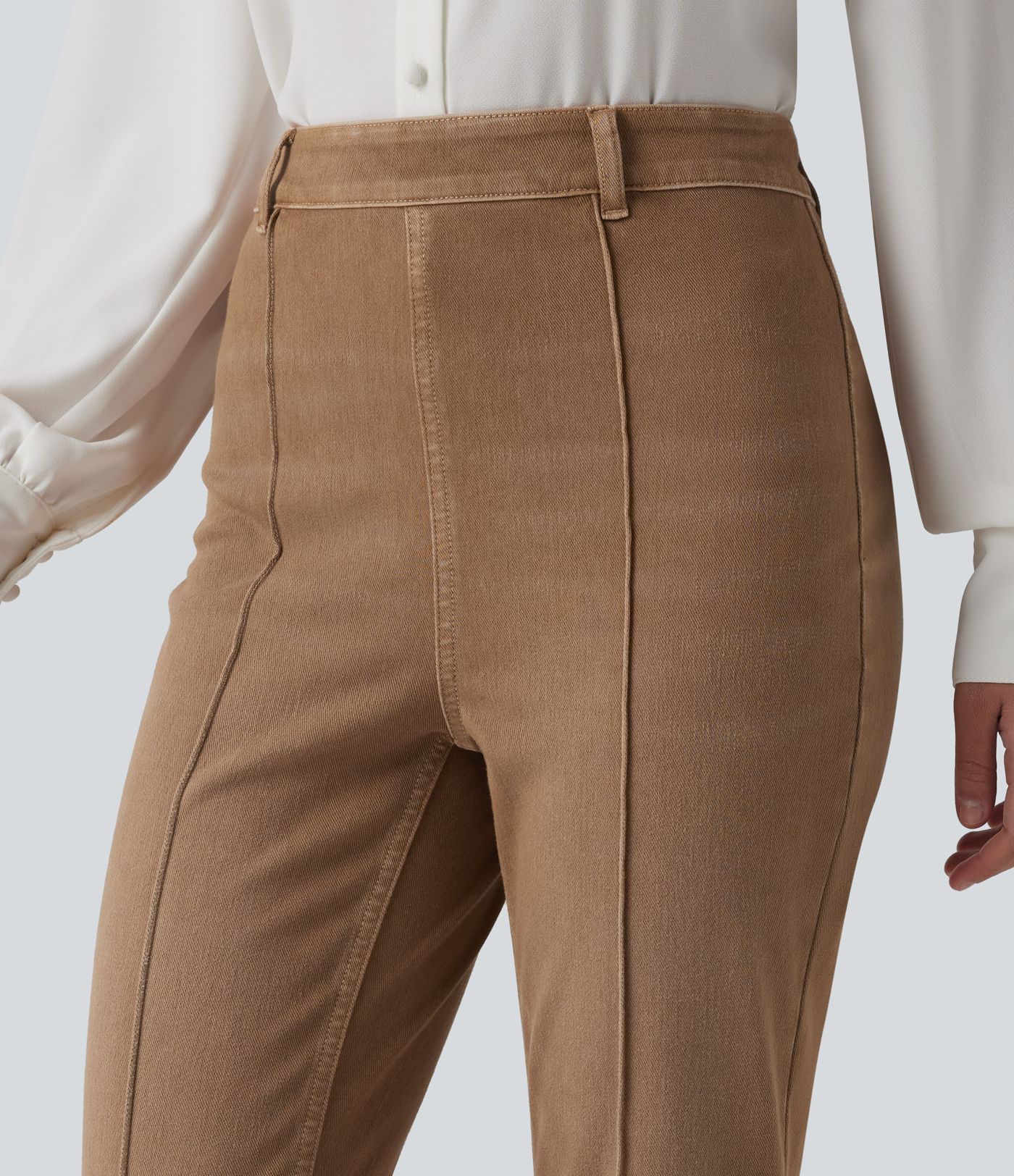 Jean bootcut tailleur Halara Flex™ taille haute avec poches