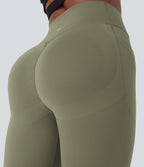 Legging d'entraînement gainant galbant taille haute avec effet scrunch et poches Halara UltraSculpt™