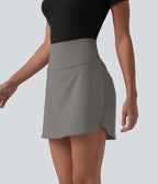 Jupe de golf courte 2-en-1 SoftlyZero™ Airy effet frais InstantCool taille ultra-haute gainant avec ourlet arrondi et poches