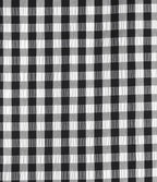 Pantalon ample décontracté à carreaux vichy, taille mi-haute, cordon de serrage et poches