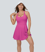 Robe de sport danse mini évasée E-G
