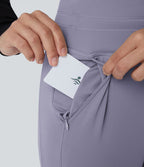 Jogging taille haute Softlyzero™ Plush avec cordon de serrage et poches latérales