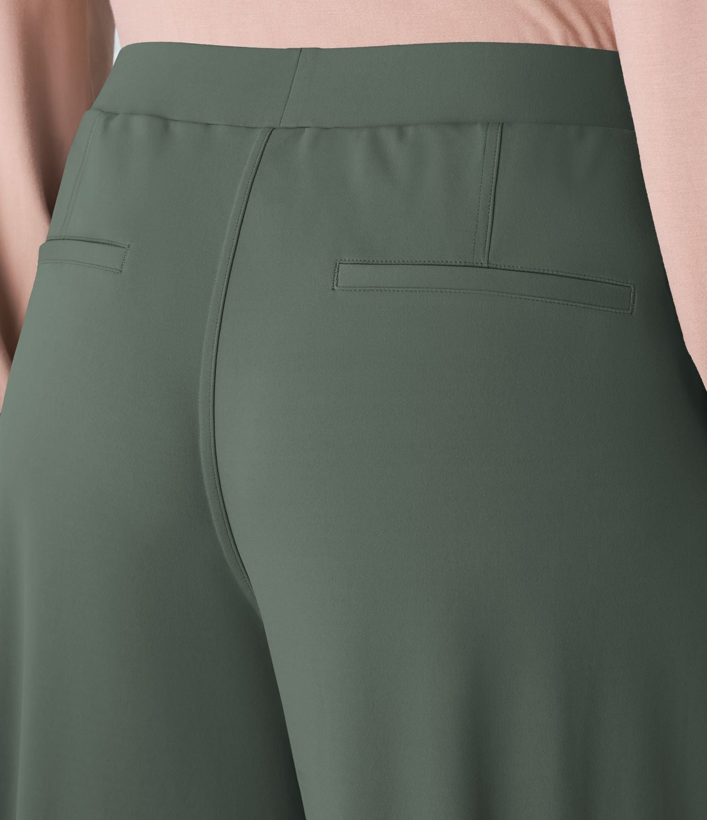 Pantalon de travail grande taille coupe droite taille haute Halara Flex™ DayStretch avec poches