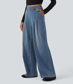 Jean large Halara Flex™ taille mi-haute avec poches