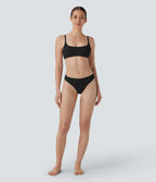 Brassière de détente extensible dos nu douce pour la peau avec bretelles ajustables