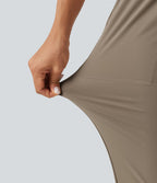 Jogging fuselé Halara UltraSculpt™ taille haute esprit bureau avec poches