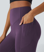Legging d'entraînement gainant galbant taille haute avec effet scrunch et poches Halara UltraSculpt™