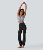 Jogging ballon danse SoftlyZero™ taille haute gainant avec poches