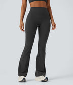 Pantalon de yoga à coupe bootcut gainant galbant taille haute avec effet scrunch et poches Halara UltraSculpt™