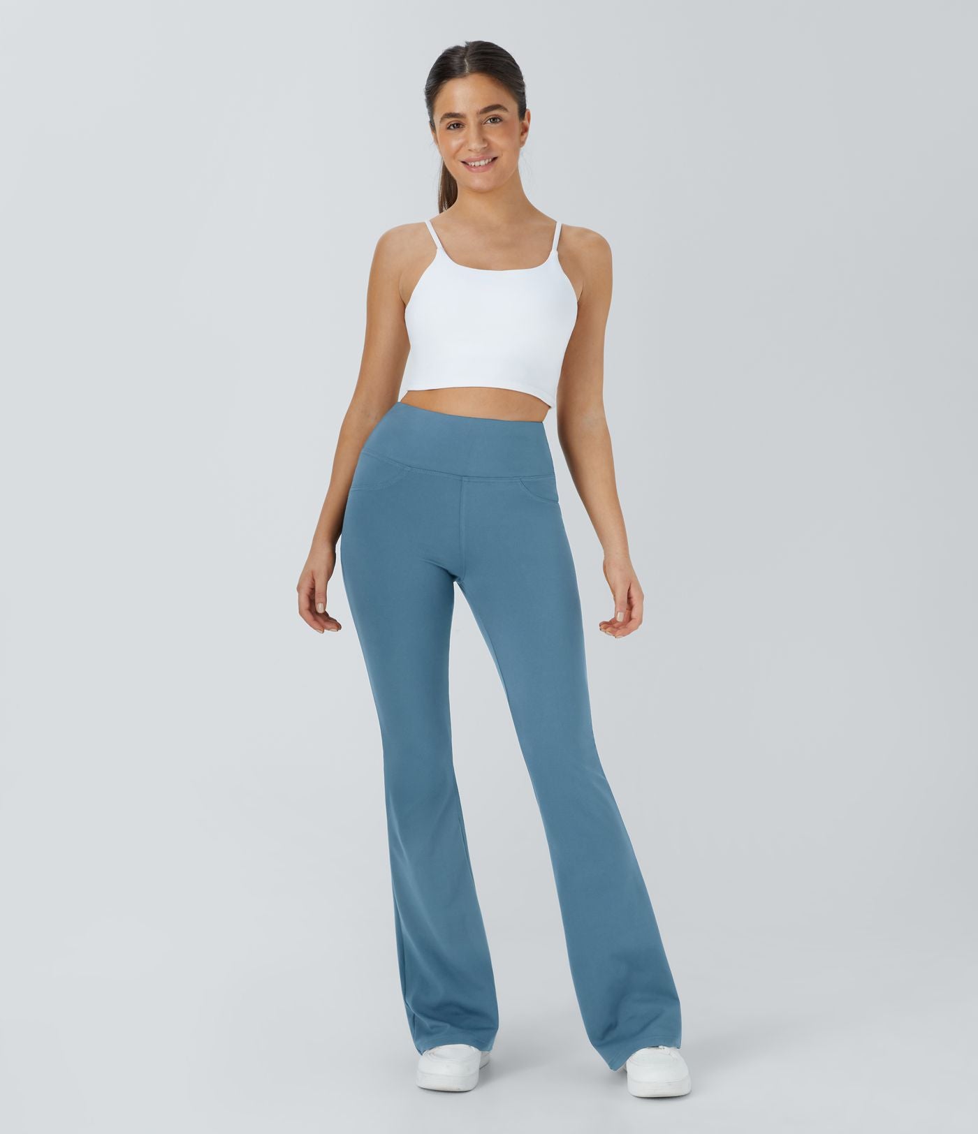Legging yoga évasé taille haute DayStretch avec poches