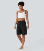Bermuda SoftlyZero™ Airy de yoga taille haute avec poches multiples et effet frais InstantCool