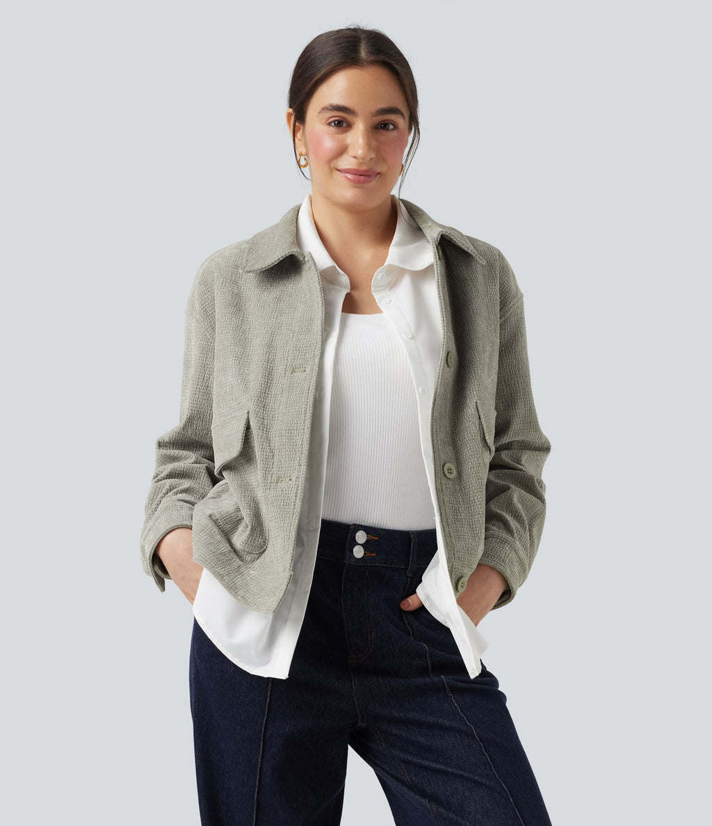 Veste manches longues avec poches