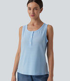 Débardeur casual Henley