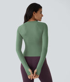 Top Sport Yoga Uni Trous pour les Pouce