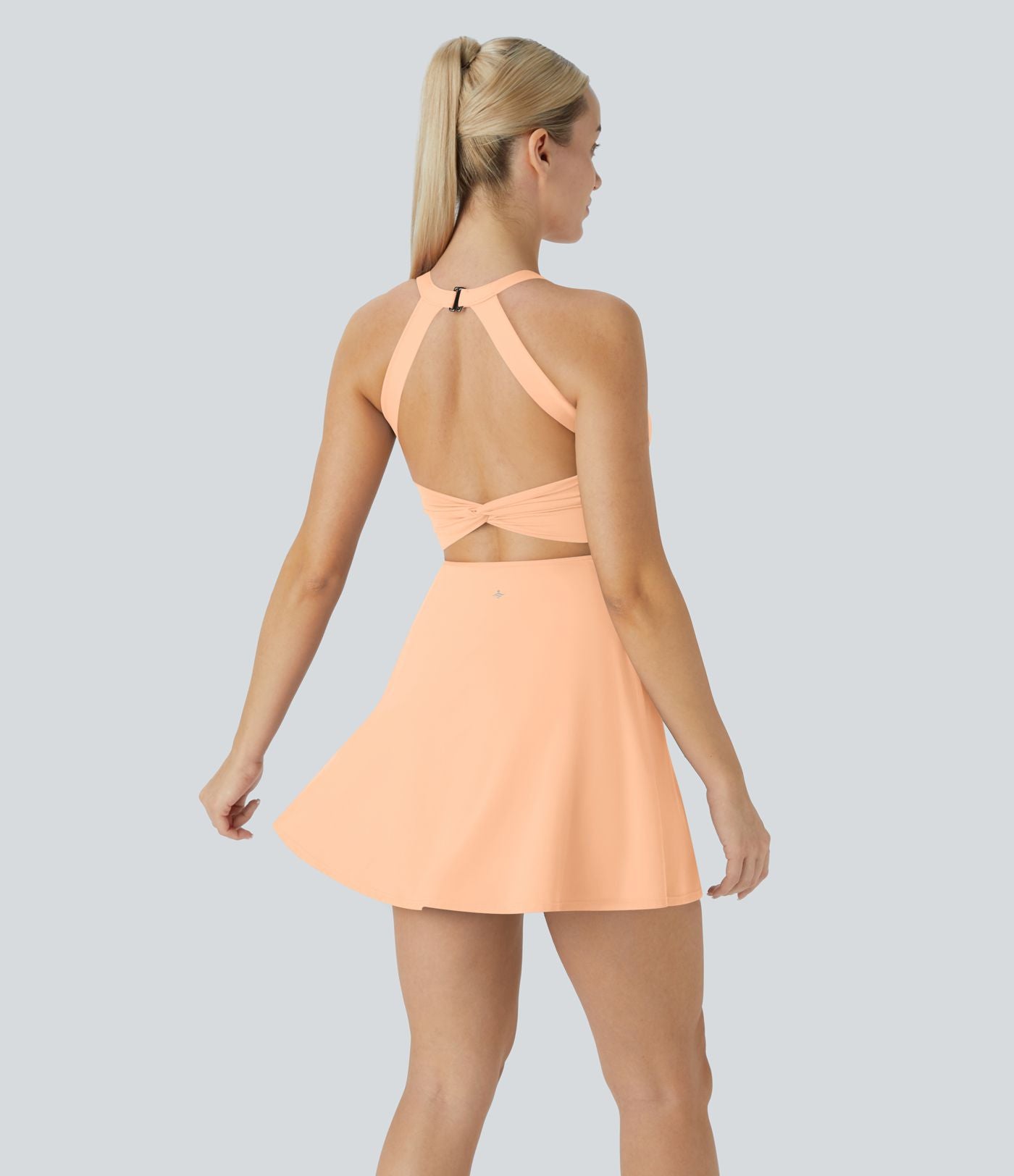 Softlyzero™ Airy Robe Sport Torsadée Dos Nu Édition Easy Peasy
