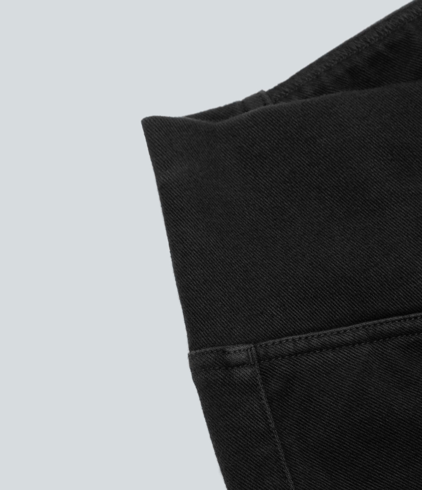Halara Flex™ - Jean Ultra Evasé Tricot Extensible Lavé Poches Croisées Taille Haute