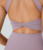 Robe de sport dos nu torsadée A-C
